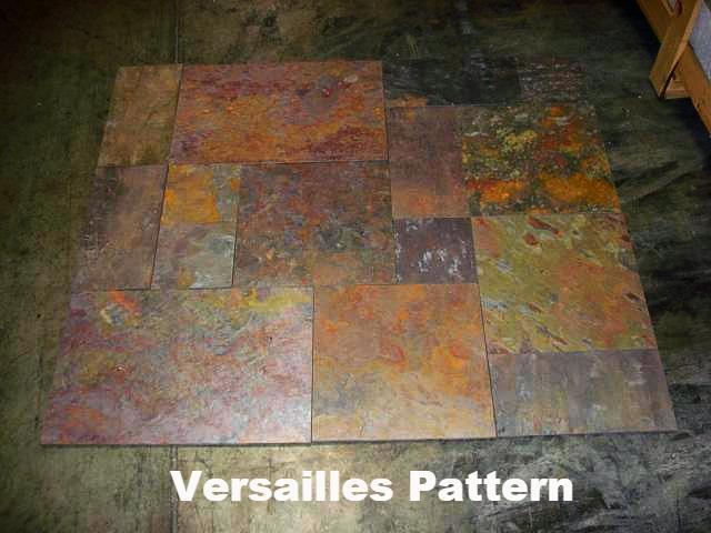 Multi Classic Slate Tile - Slate Flooring & Countertops