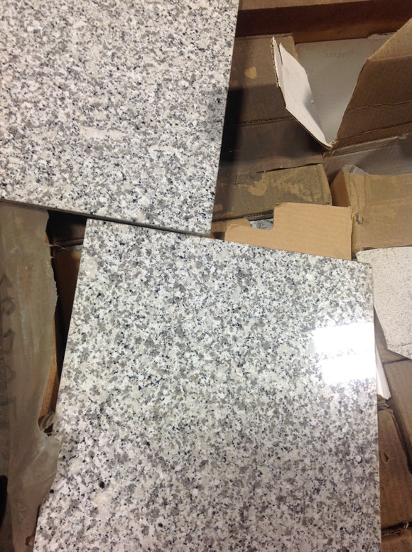 Bianco Sardo Granite Tile | 12x12 Polished