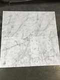Bianco Carrara Marble Tile | 12x12 Polished
