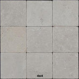 Botticino Tumbled Marble Tile 4x4