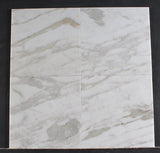 Calacutta Extra White Marble Tile 18x18 Polished