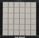 Champagne Limestone Tile 2x2 Honed Mosaic