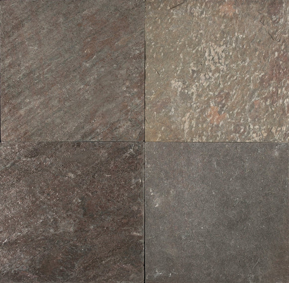 Copper Slate Tile - 16x16 Cleft
