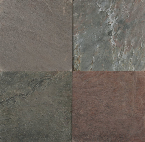 Copper Slate Tile 16x16 Honed