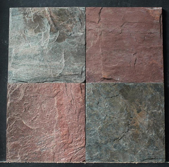 Copper Slate Tile 12x12 Cleft
