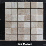 Diana Royal 2x2 Mosaic Polished Marble Tile