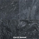 Grigio Dark Venato Marble Tile 12x12 Honed