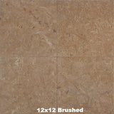 Inca Gold Limestone Tile 12x12 Brushed