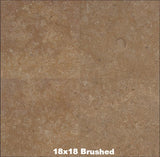 Inca Gold Limestone Tile 18x18 Brushed