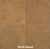 Inca Gold Limestone Tile 18x18 Honed