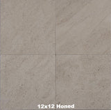 Mocha Charmont Limestone Tile 12x12 Honed