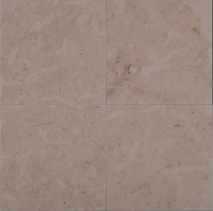 Mont Rouen Limestone Tile 12x12 Honed