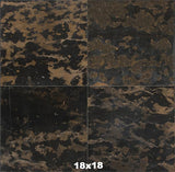 Nero Cosina Marble Tile 18x18 Polished