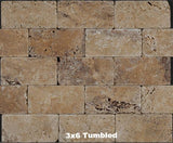 Parthenon Gold Travertine Tile 3x6 Tumbled