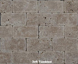 Parthenon Noche Travertine Tile 3x6 Tumbled