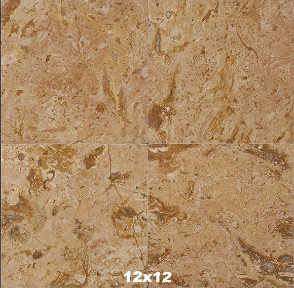 Saffron Marble Tile 12x12 Polished