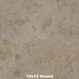 Sahara Gold Marble Tile 12x12 Honed