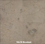 Sahara Gold Marble Tile 18x18 Brushed