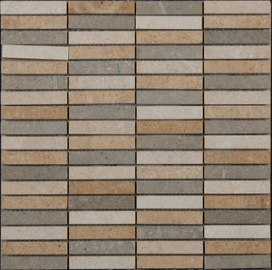 Satyros Limestone Mosaic Tile