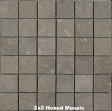 Seagrass Limestone Tile 2x2 Honed Mosaic
