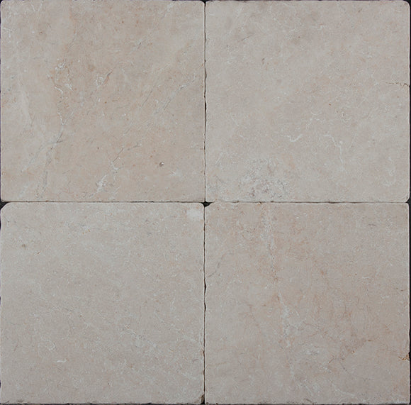 Sylvester Beige Tumbled Marble Tile 12x12